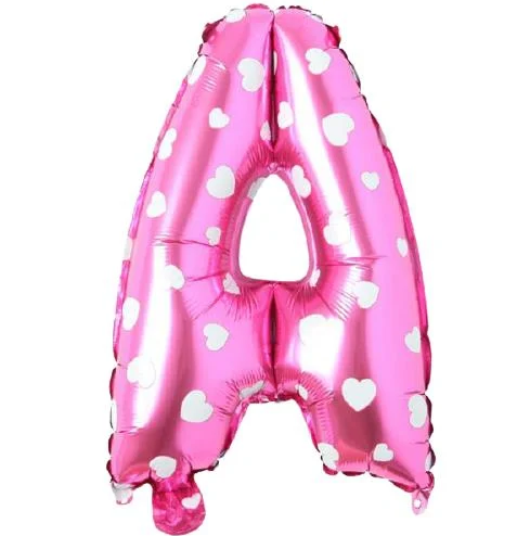 Folyo Balon Pembe A 16 İnç 36 Cm